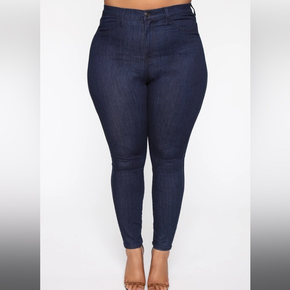 High Rise Stretch Skinny Jeans - Picture 2 of 6